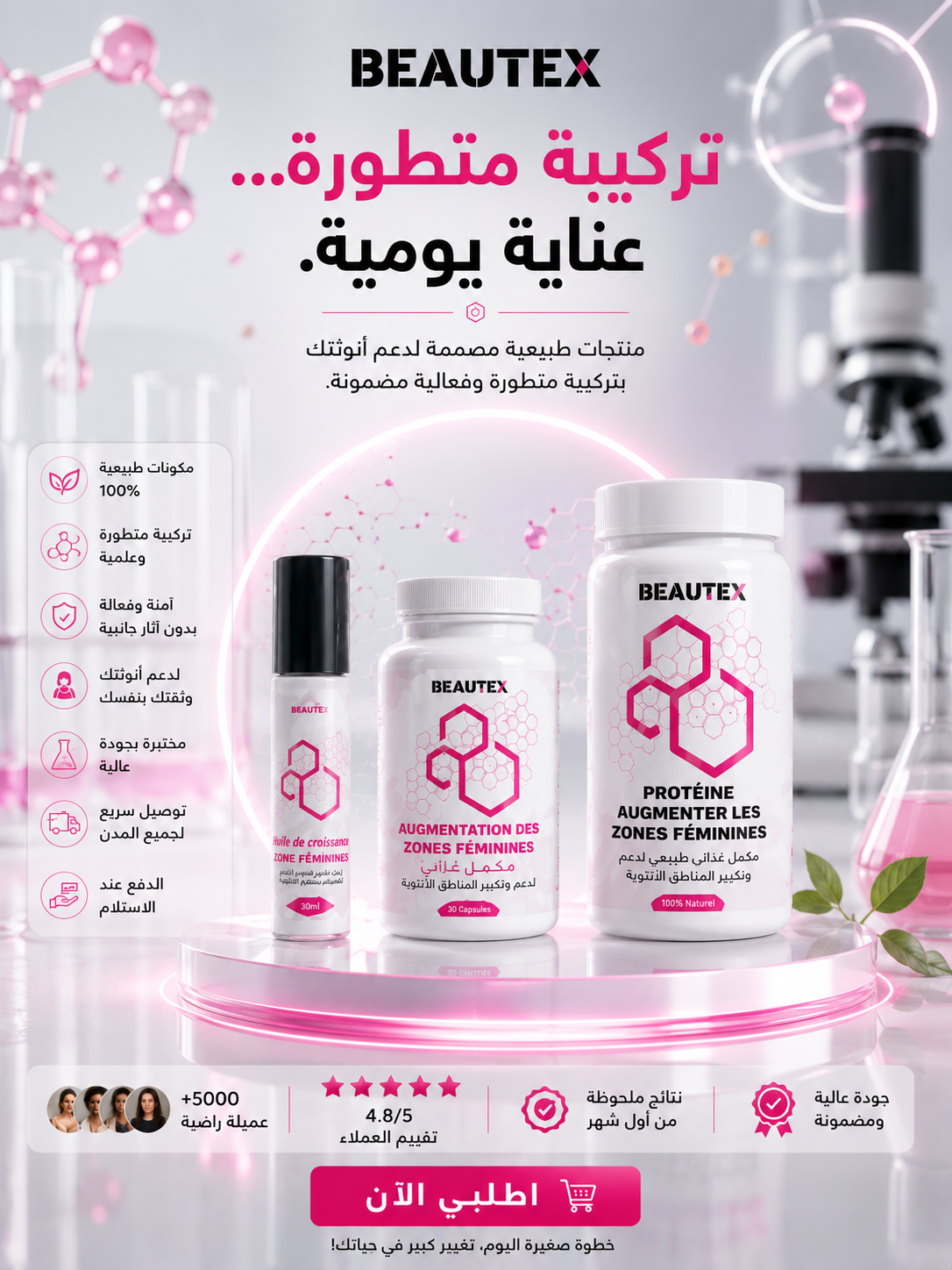 🌸 باقة BEAUTEX لأنوثة أكثر وثقة أكبر ✨ هدية تستحقينها لنفسك